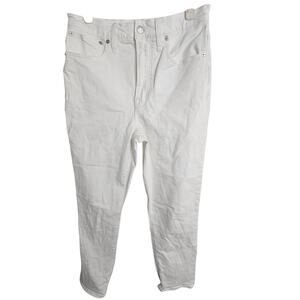 Madewell Jeans Madewell Perfect Vintage Jean Skinny Jeans Women 27 White Denim